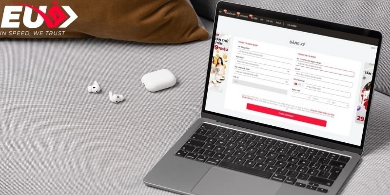 Bước đầu tiên là cần đăng ký tài khoản Eu9