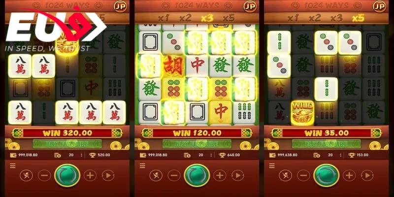 Game quay hũ mạc chược có giao diện thiết kế bắt mắt, đồ họa chân thực