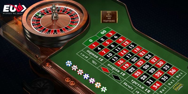 Cửa cược trong khi chơi Roulette tại Eu9