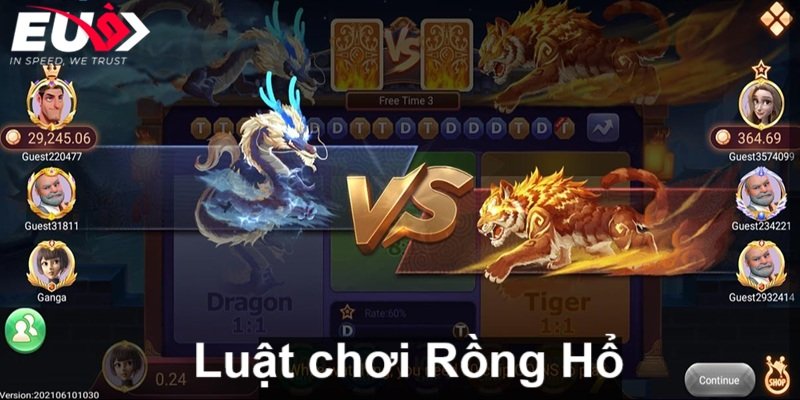 Điều cần biết về luật chơi Rồng Hổ